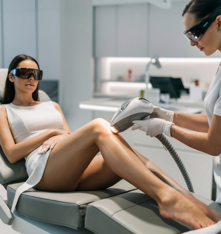 Лазерная эпиляция на аппарате LightSheer Desire