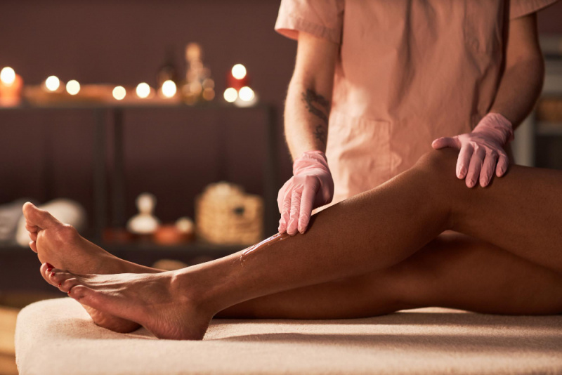 Массаж голеней и стоп