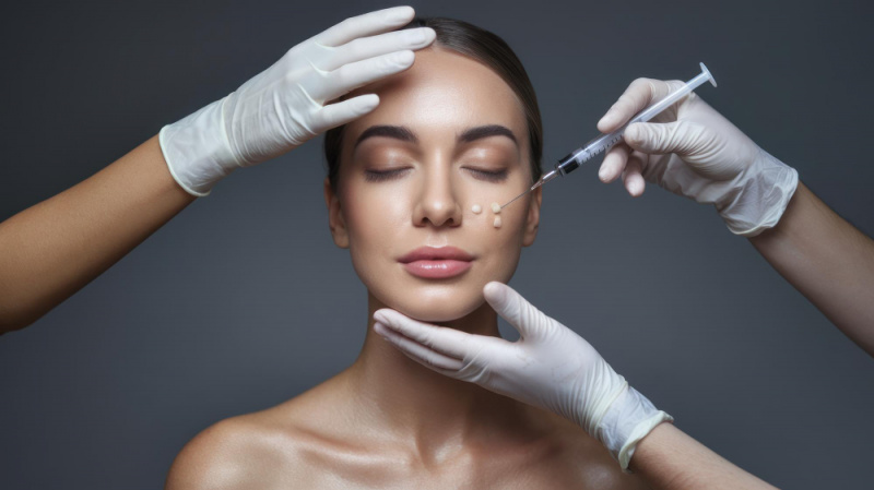 Уколы коллагена в лицо
